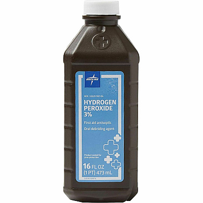 Medline 3 Percent USP Hydrogen Peroxide (MDS098001ZCT)