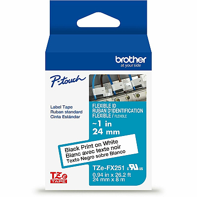 Brother Flexible ID Tape (TZEFX251G)