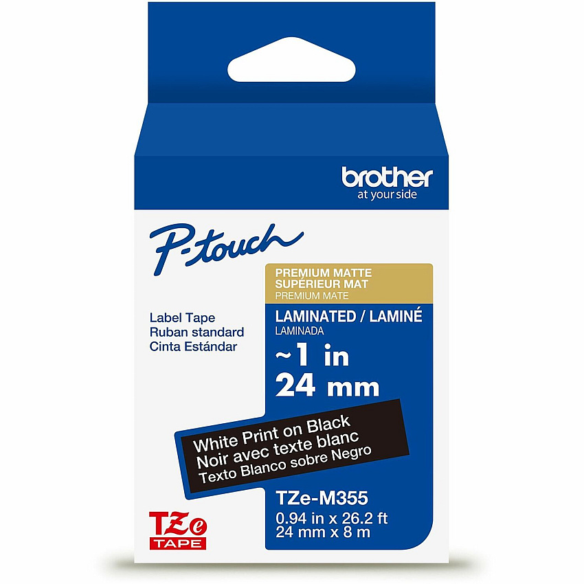 Brother TZe Premium Matte Laminated Tape (TZEM355G)