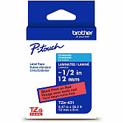 Brother P-touch TZe Laminated Label Tape (TZE431G)