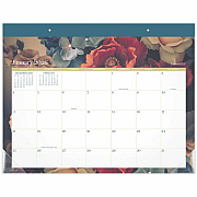 AT-A-GLANCE Midnight Garden Monthly Desk Pad (1768704)