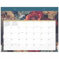AT-A-GLANCE Midnight Garden Monthly Desk Pad (1768704)