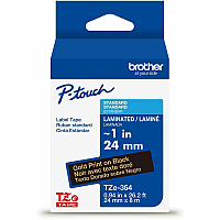 Brother P-touch TZe Laminated Label Tape (TZE354G)
