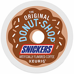 The Original Donut Shop K-Cup Snickers Coffee (9608CT)