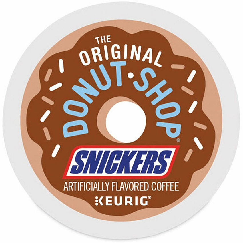 The Original Donut Shop K-Cup Snickers Coffee (9608CT)