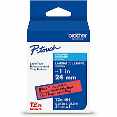 Brother P-touch TZe Laminated Label Tape (TZE451G)