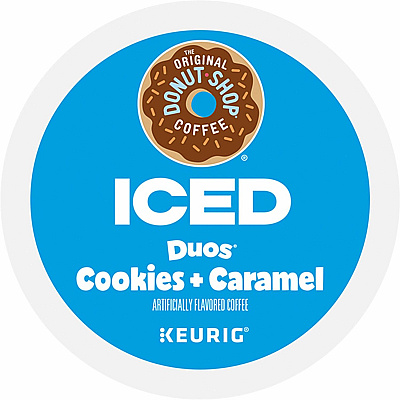 McCafe K-Cup Iced Duos Cookies & Caramel Coffee (9881CT)