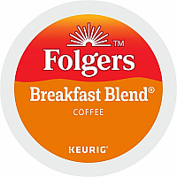 Folgers K-Cup Breakfast Blend Coffee (3451CT)