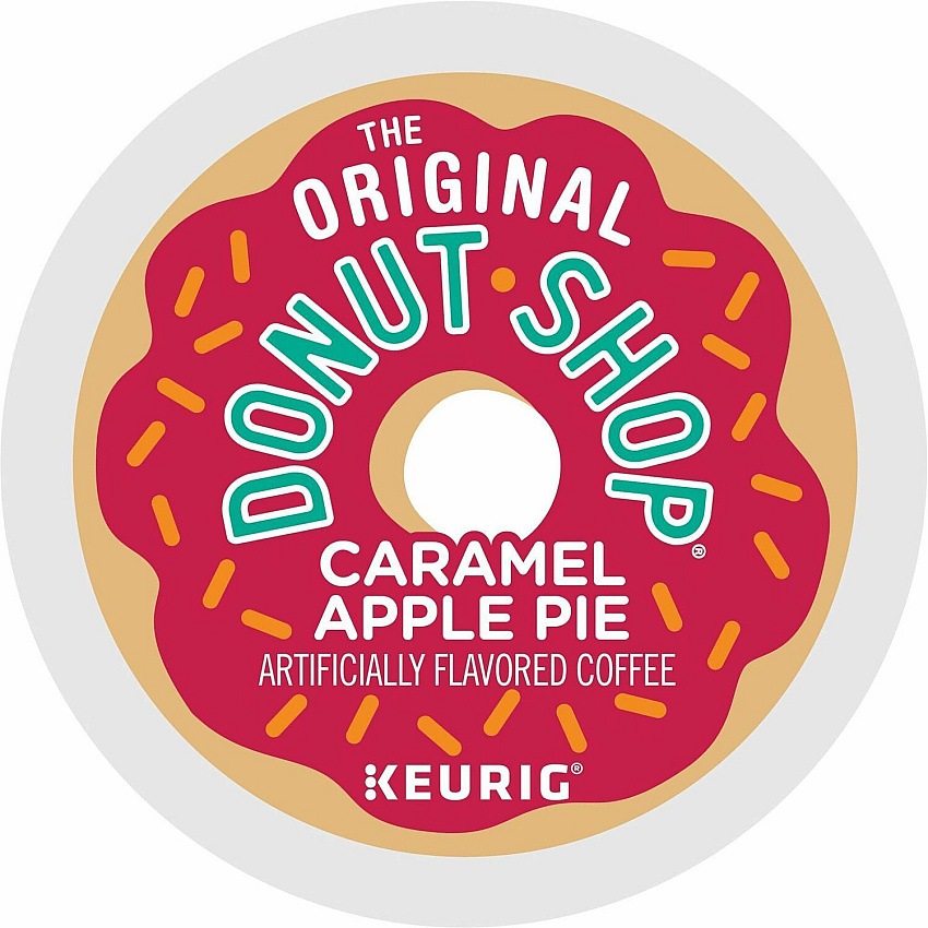 The Original Donut Shop K-Cup Caramel Apple Pie Coffee (8101CT)