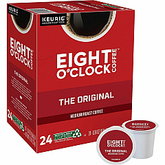 Eight O'Clock K-Cup, Ground Original Coffee (0657CT)