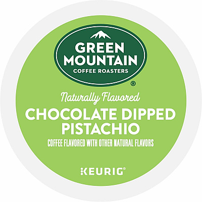 Green Mountain Coffee Roasters K-Cup Chocolate Dipped Pistachio Coffee (0158CT)
