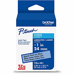 Brother P-touch TZe Laminated Label Tape (TZE551G)