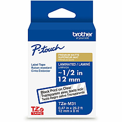Brother TZe Premium Matte Laminated Tape (TZEM31G)