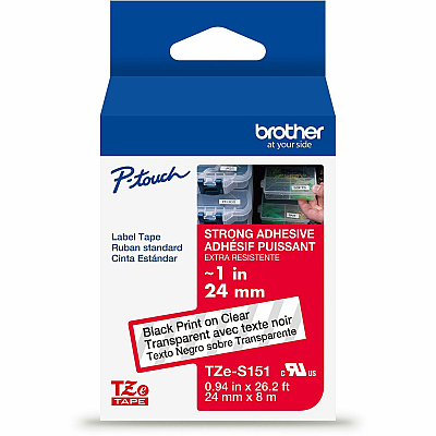 Brother P-touch Extra-Strength TZe Tape Cartridge (TZES151G)