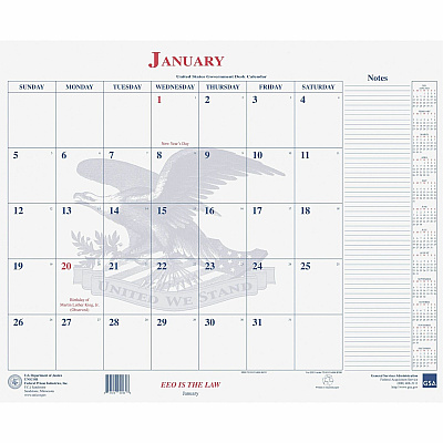 Unicor Blotter Style Monthly Calendar Pad (6648792)