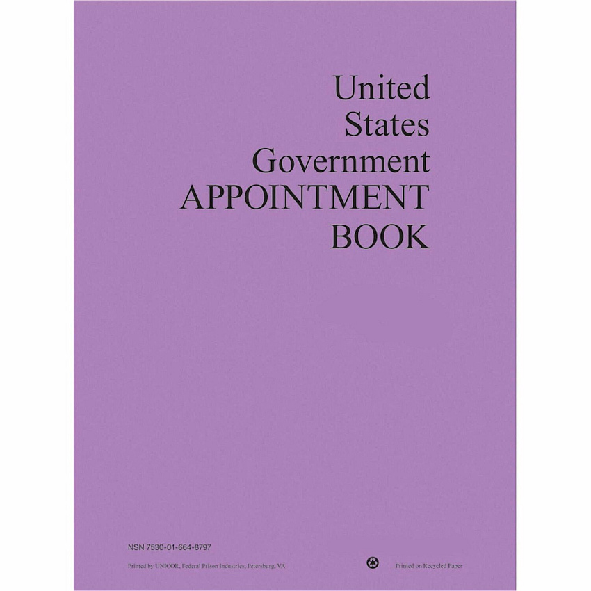 Unicor Weekly Appointment Book (6648897)