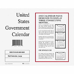 Unicor Monthly Wall Calendar (6649509)