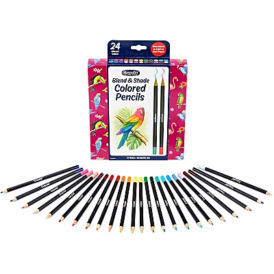 Crayola Blend & Shade Colored Pencils (682126)