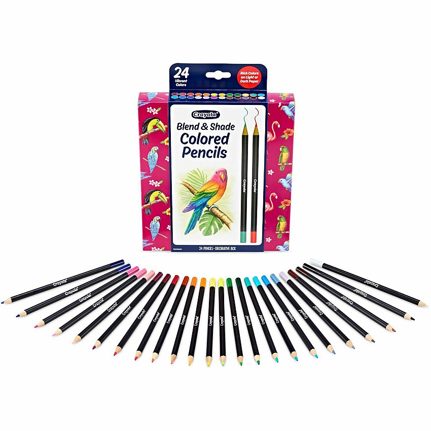 Crayola Blend & Shade Colored Pencils (682126)