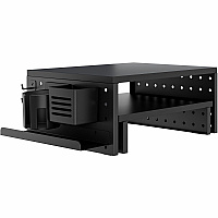Kantek Pegboard Dual Monitor Risers & Accessories (PBS530)