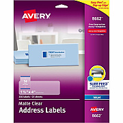 Avery Easy Peel Inkjet Printer Mailing Labels (AVE8662)