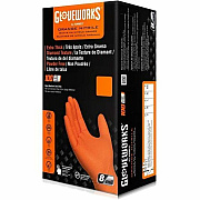 GloveWorks by AMMEX GloveWorks by AMMEX Industrial RDT Powder-Free Nitrile Gloves (GWON42100)