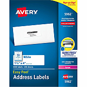Avery Easy Peel Mailing Laser Labels (AVE5962)