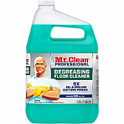 Mr. Clean Professional Degreasing Floor Cleaner, 1 gal Bottle, 3/Carton (19892)
