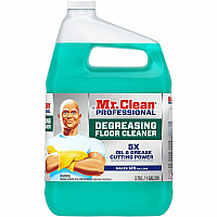 Mr. Clean Professional Degreasing Floor Cleaner, 1 gal Bottle, 3/Carton (19892)