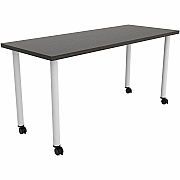 Safco Jurni Multi-Purp. Table w/Post Leg & Casters (JN6024FTCANT)