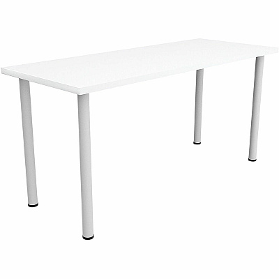 Safco Jurni Multi-Purp. Table w/Post Leg & Glides (JN6024FTGDWT)