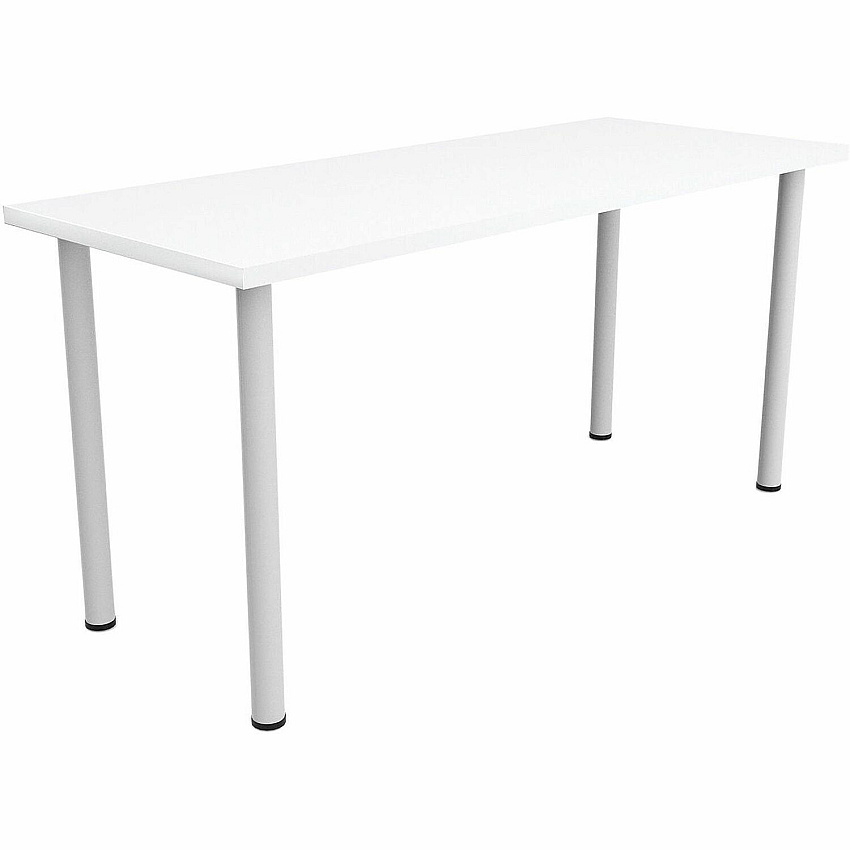 Safco Jurni Multi-Purp. Table w/Post Leg & Glides (JN6024FTGDWT)