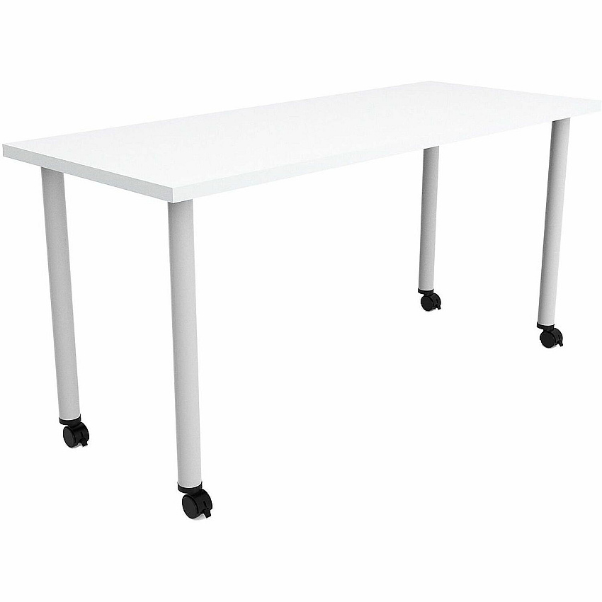 Safco Jurni Multi-Purp. Table w/Post Leg & Casters (JN6024FTCDWT)