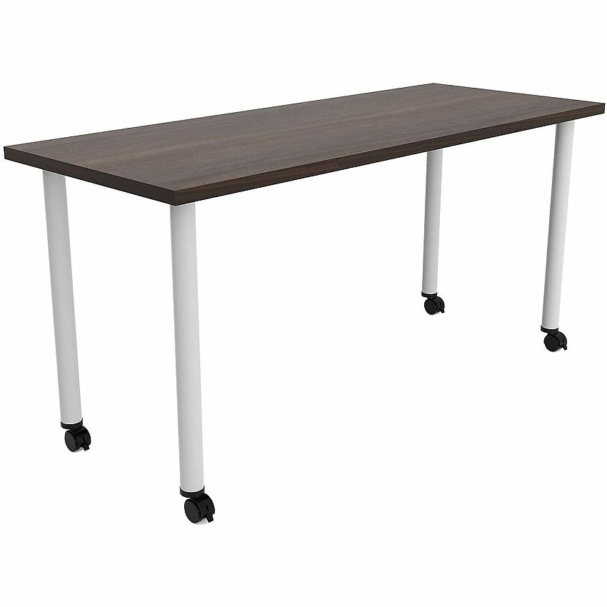 Safco Jurni Multi-Purp. Table w/Post Leg & Casters (JN6024FTCCWN)