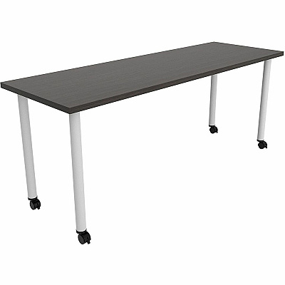 Safco Jurni Multi-Purpose Table with Post Leg & Casters (JN7224FTCANT)
