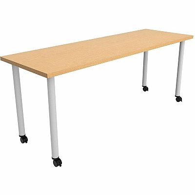 Safco Jurni Multi-Purpose Table with Post Leg & Casters (JN7224FTCFMP)