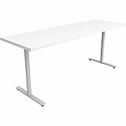 Safco Jurni Multi-Purpose Table with T-Leg & Glides (JN7224FXGDWT)