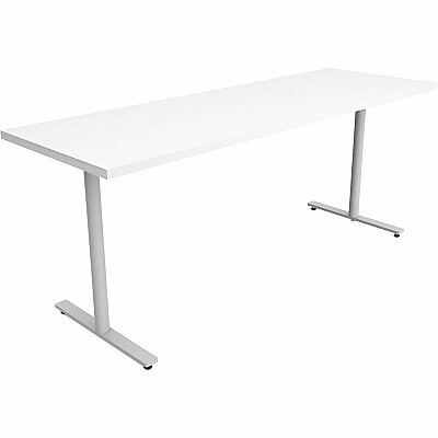 Safco Jurni Multi-Purpose Table with T-Leg & Glides (JN7224FXGDWT)