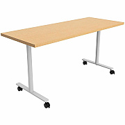 Safco Jurni Multi-Purp. Table w/T-Leg & Casters (JN6024FXCFMP)