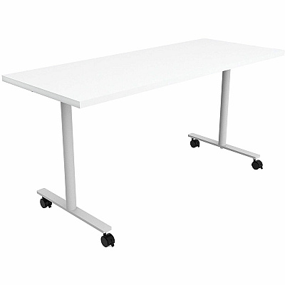 Safco Jurni Multi-Purp. Table w/T-Leg & Casters (JN6024FXCDWT)