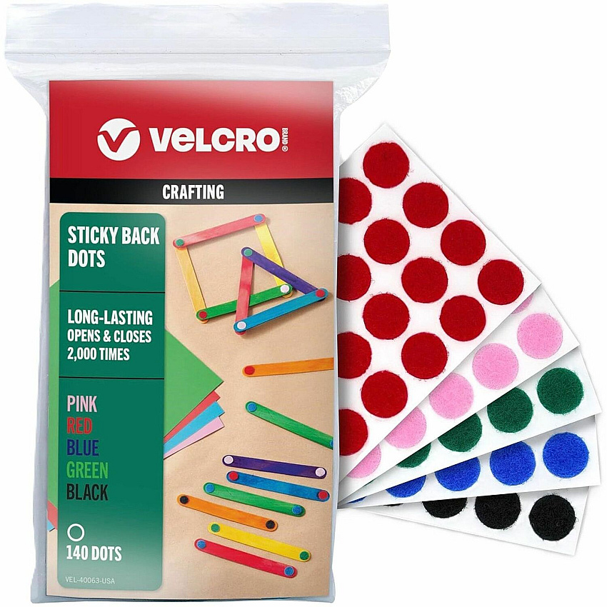 Velcro Sticky Back Hook&Loop Fasteners (40063)