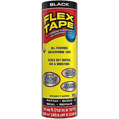 Flex Seal Repair Tape (TFSBLKR1210)
