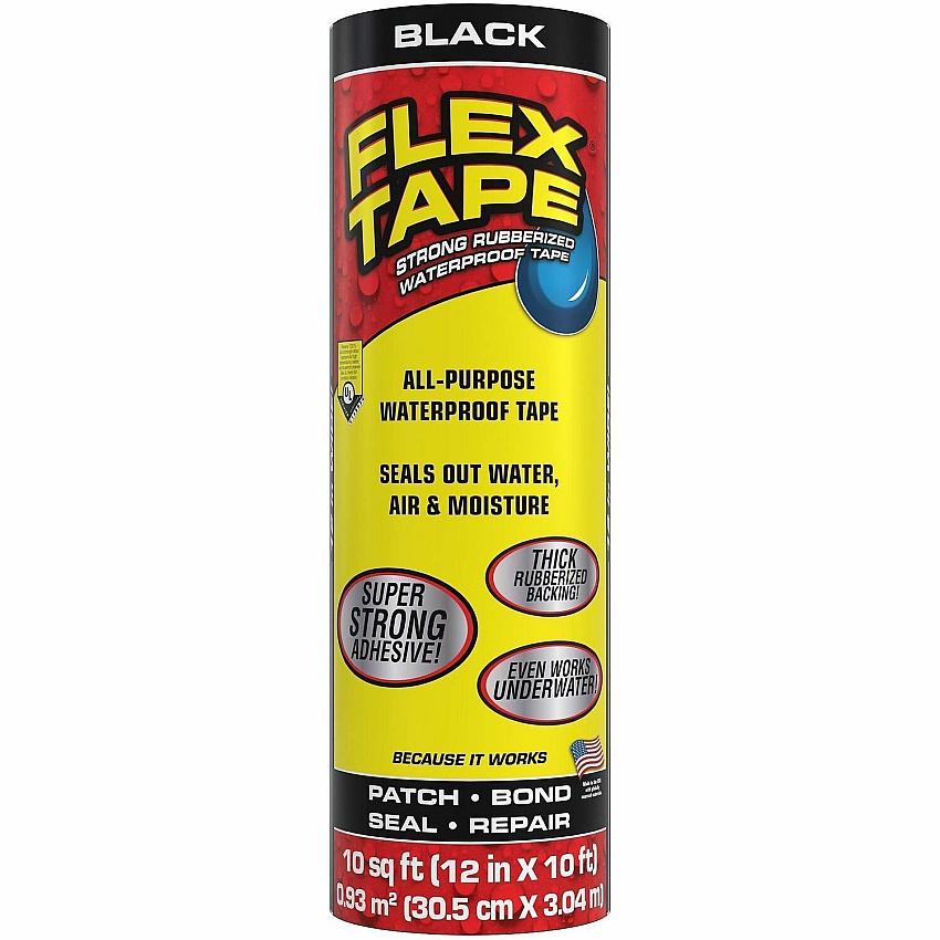 Flex Seal Repair Tape (TFSBLKR1210)