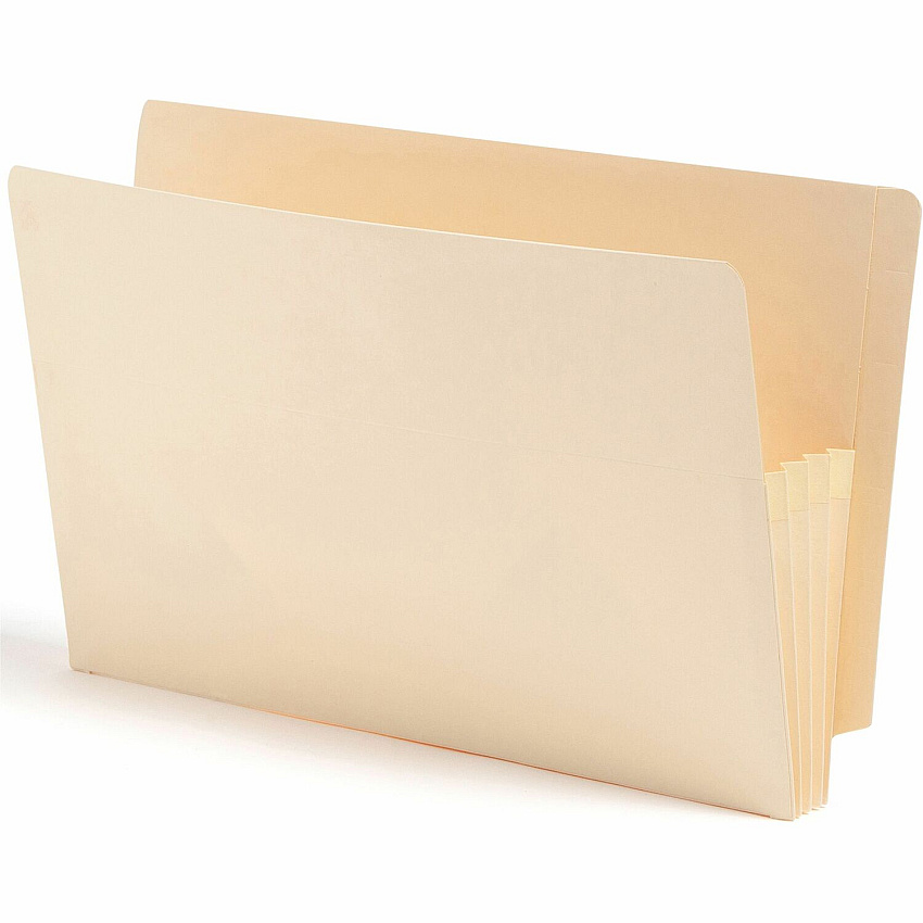 Smead Straight Tab Cut Legal Recycled File Pocket (SMD76124)