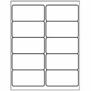 Avery 2" x 4" Labels With Metallic Gold Borders (06506)