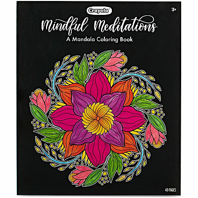 Crayola Mandala Coloring Book Printed Book (041081)