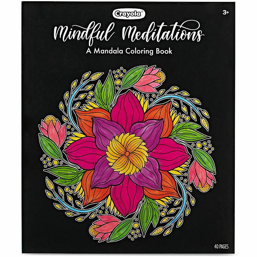 Crayola Mandala Coloring Book Printed Book (041081)