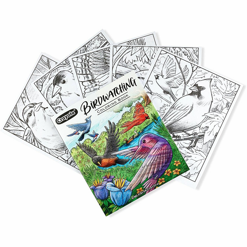 Crayola Bird Watching Coloring Book Printed Book (041133)