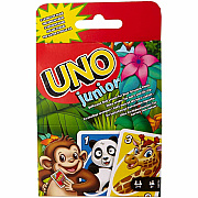 UNO Junior Card Game For Kids With Simple Rules & Animal Matching For 2-4 Player (GKF04)