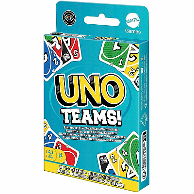 UNO Teams Card Game For Family Nights, Game Nights, Travel, Camping & Parties (HXT58)